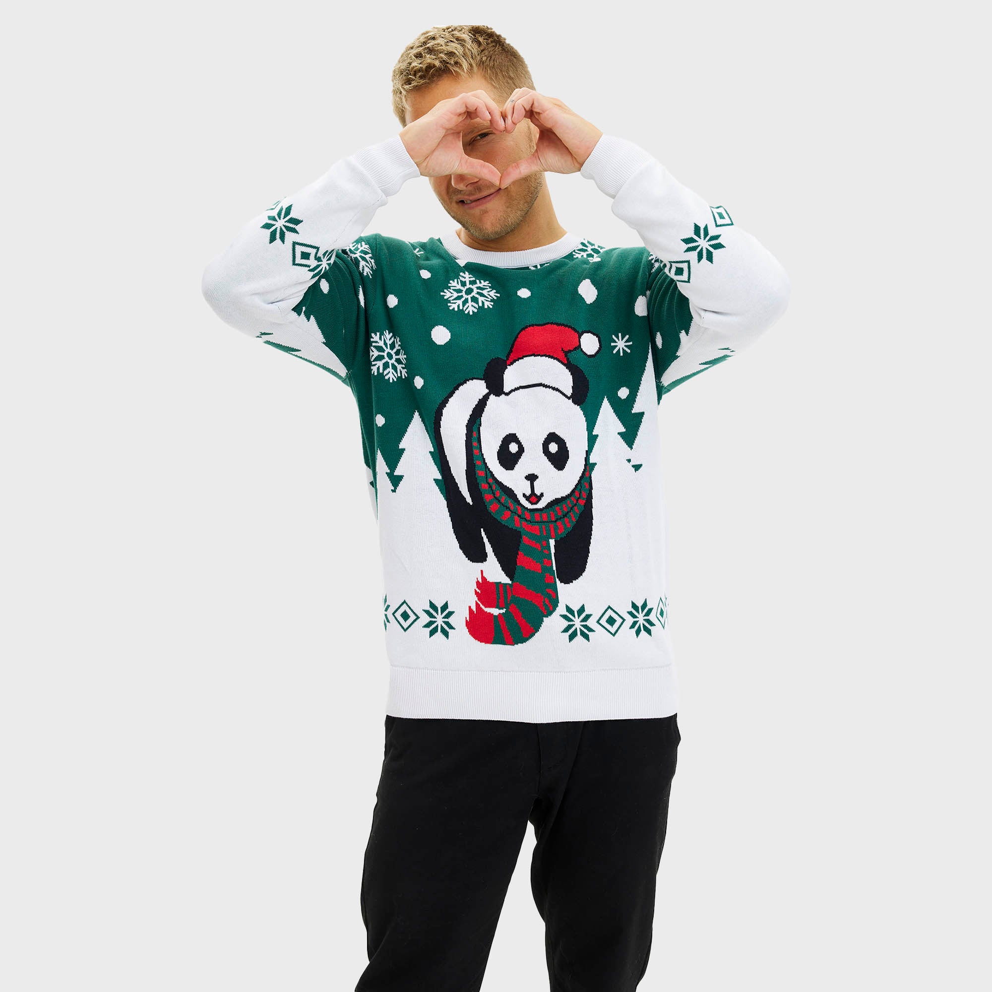 WWF - Pandaens julesweater - Herre.